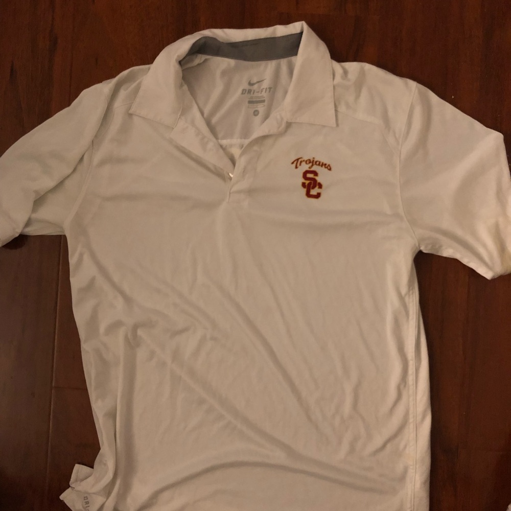 Nike Dri Fit Trojans polo